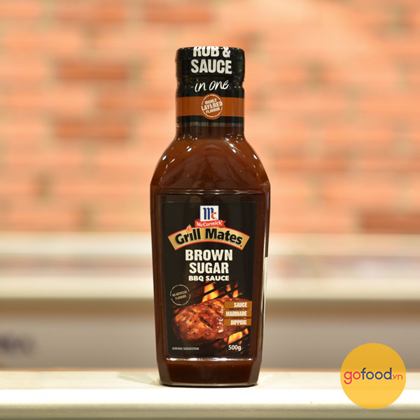 Sốt ướp BBQ vị đường nâu McCormick - Brown Sugar BBQ Sauce