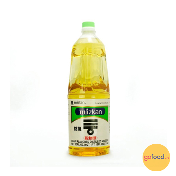 Dấm gạo Mizkan Nhật Bản chai 1,8l