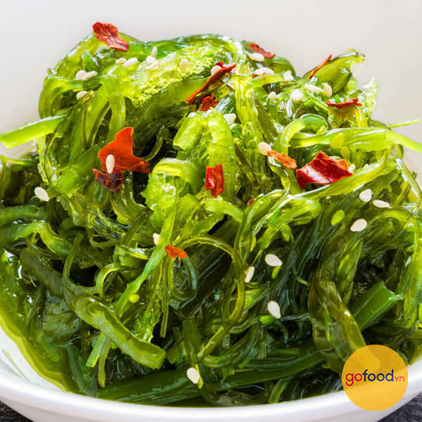 Salad rong biển tươi trộn mè Nhật Bản - Goma Wakame