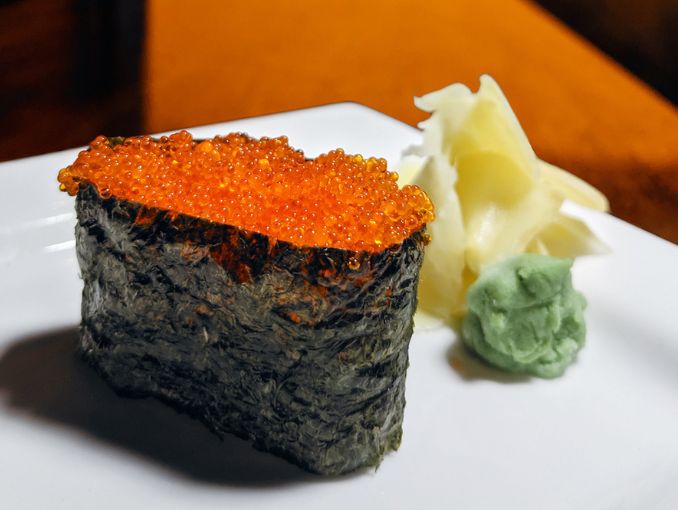 Trứng cá chuồn Tobiko màu cam 500gr/hộp