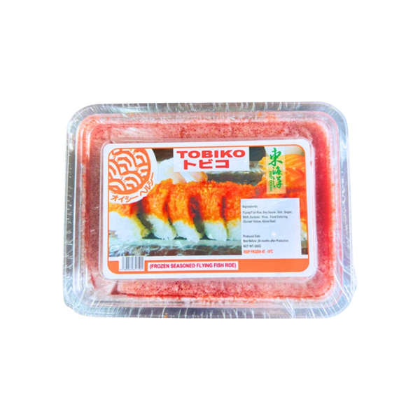 Trứng cá chuồn Tobiko màu cam 500gr/hộp
