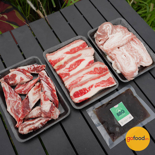 Set BBQ Camping S - Combo Fresh