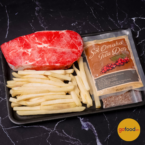 Set Lonely Steak lõi nạc vai