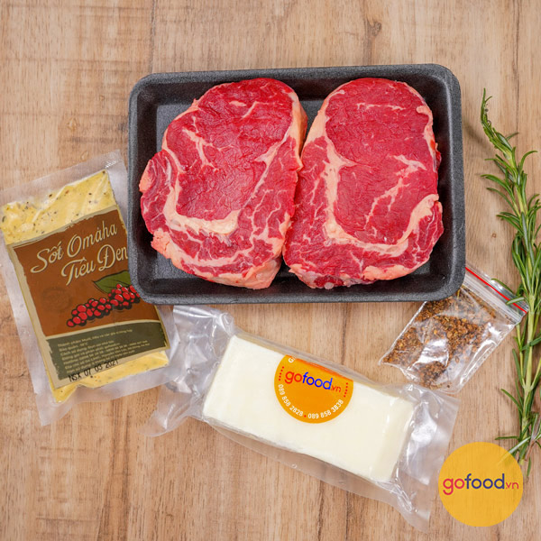 Combo steak bò Úc tươi Homestead S