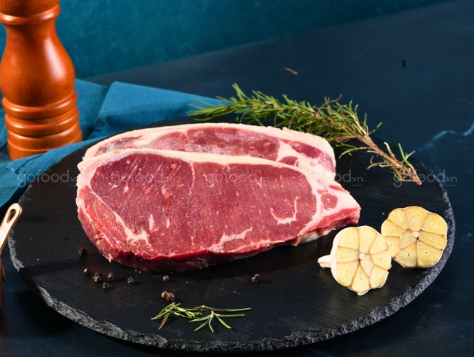 Thịt Thăn Ngoại Bò Mỹ Black Angus (Hạng Select) - Striploin Beef Select USDA
