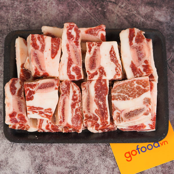 Sườn bò Mỹ cắt khúc