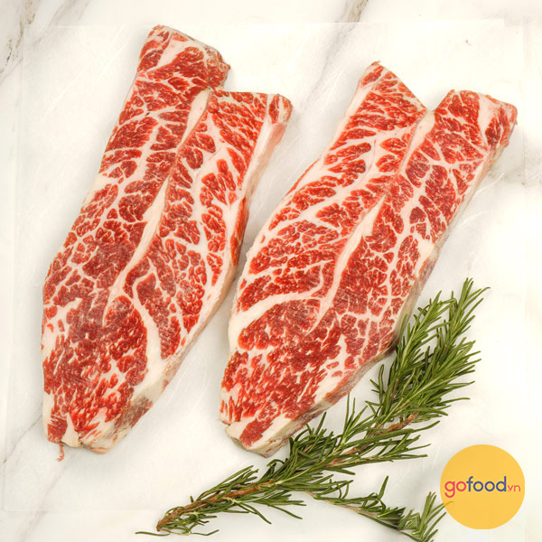 Sườn non bò Mỹ rút xương (loại thượng hạng) - Short Rib Boneless USDA Prime