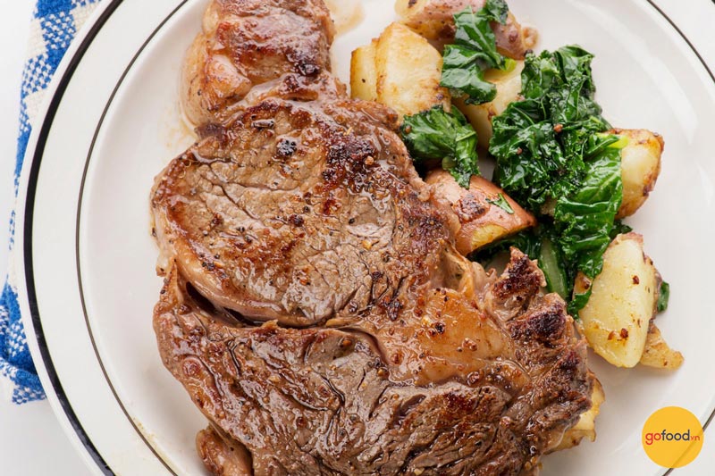Beefsteak hảo hạng từ thăn lưng bò Mỹ USDA Prime