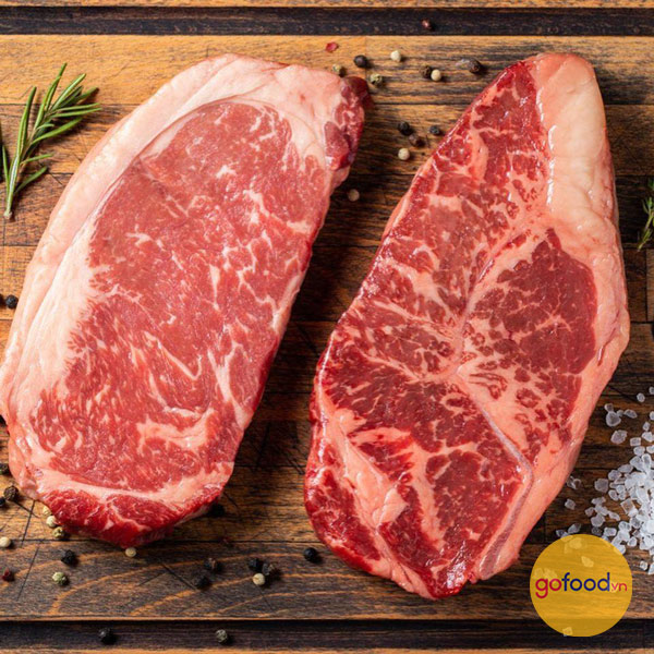Thịt thăn ngoại bò Mỹ (loại thượng hạng) - Striploin Beef USDA Prime