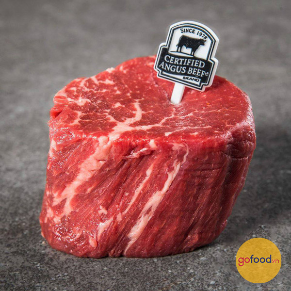 Thịt thăn nội bò Mỹ Black Angus (Loại cao cấp) - Tenderloin beef Choice USDA
