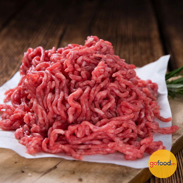 Thịt bò xay Omaha Gofood không gia vị