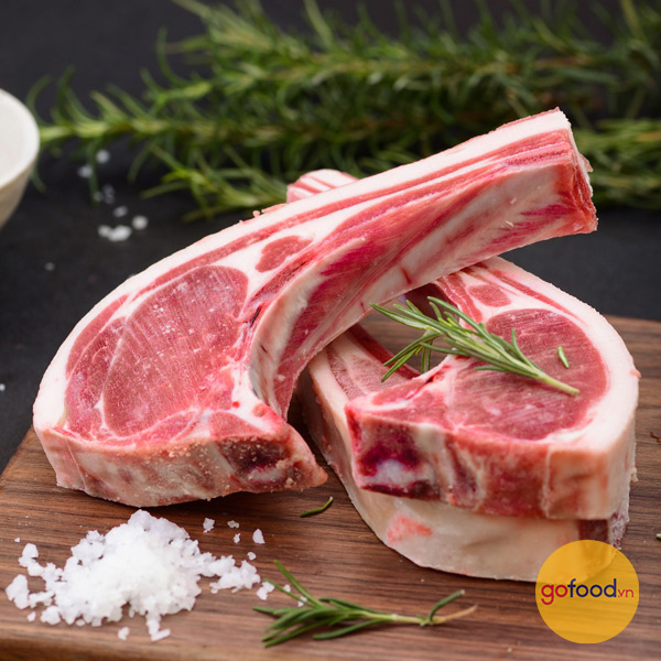 Sườn cừu có xương sống - Bone in Standard Lamb rack