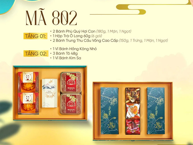 Lễ Hộp Hoàng Kim 802