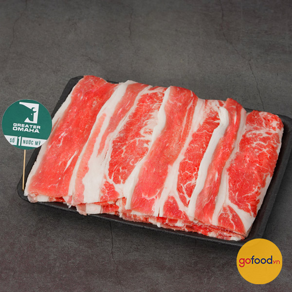 Thịt ba chỉ bò Mỹ Greater Omaha - Short Plate Beef