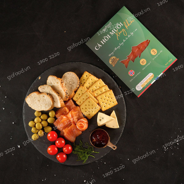 Cá hồi muối xông khói 100gr