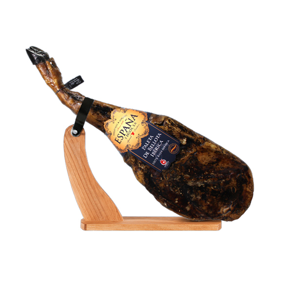Đùi Heo Muối Paleta De Bellota 100% Iberica 5kg - Đùi Trước, Nguyên Chiếc, Tem Đen