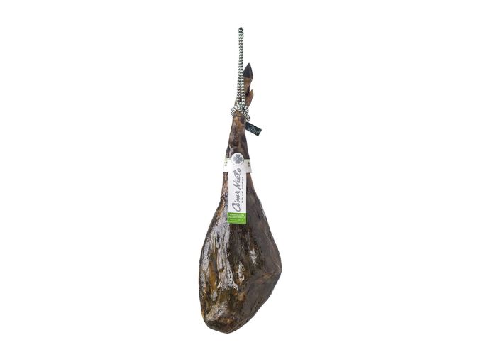 Thịt đùi heo muối Iberico Cebo Campo Ham 50% Iberian Breed 7,86kg - Tem xanh, đùi sau