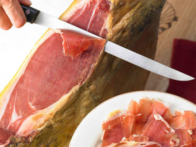 Đùi Heo Trắng Muối Jamón Serrano Reserva 5kg - Đùi Heo Trước, Đùi Nguyên Chiếc