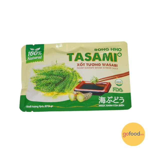 Rong nho TASAMI xốt Tương Wasabi 27.5 gr