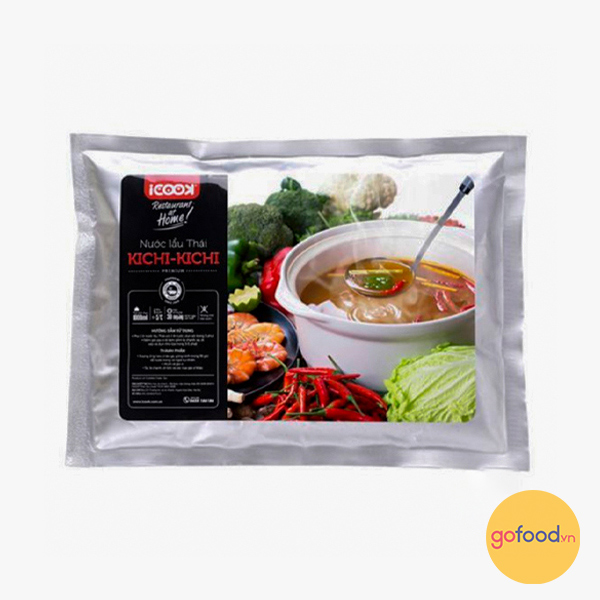 Nước lẩu thái đa dụng Kichi Kichi 1lít/gói