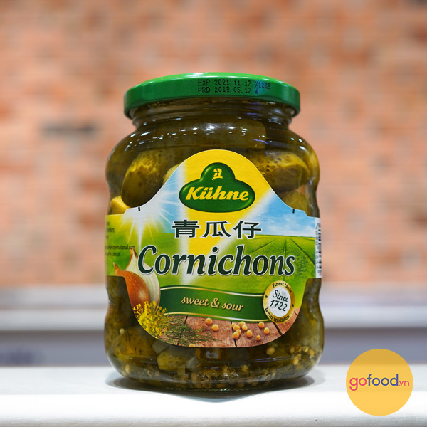 Dưa chuột ngâm kiểu Cornichons 330g 