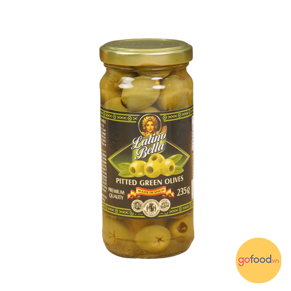 Trái Ôliu xanh hiệu Latino Bella 235 gr