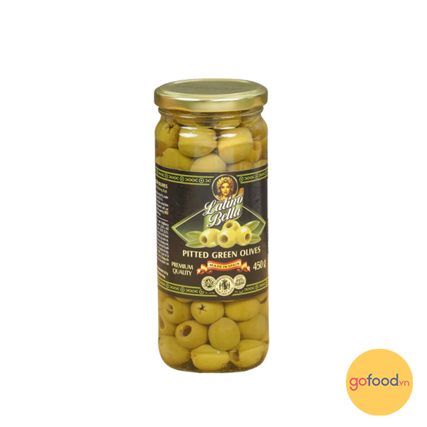 Trái Ôliu xanh hiệu Latino Bella 450 gr