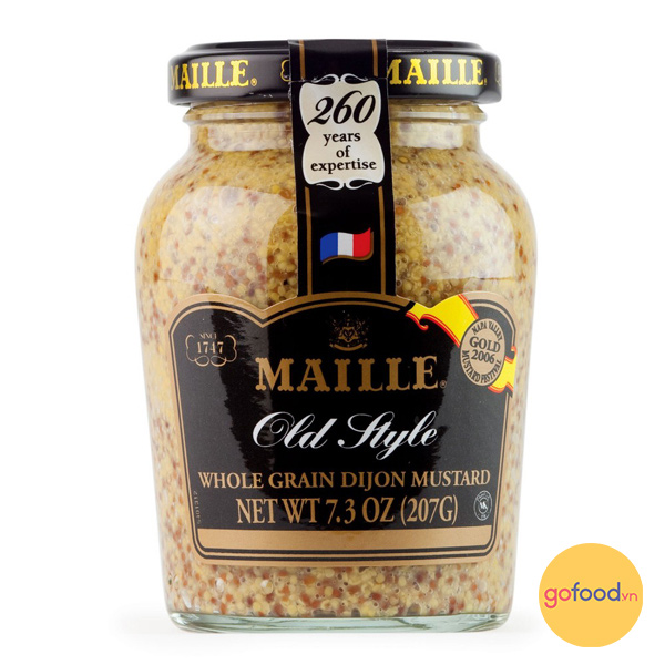 Mù tạt Old Style hiệu Maille 210g