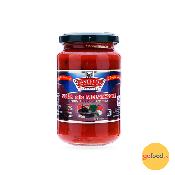 Sốt Mì Ý vị cà tím Melanzane Castello 350g