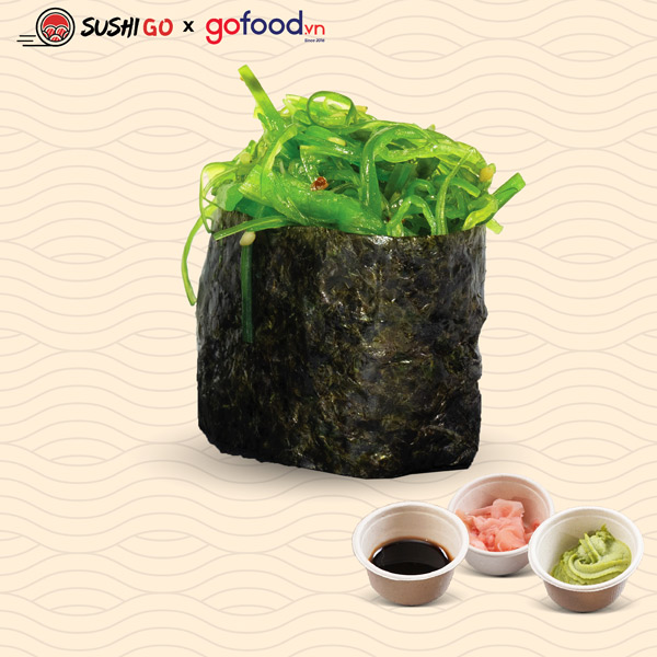 Gunkan Rong Biển Trộn Mè