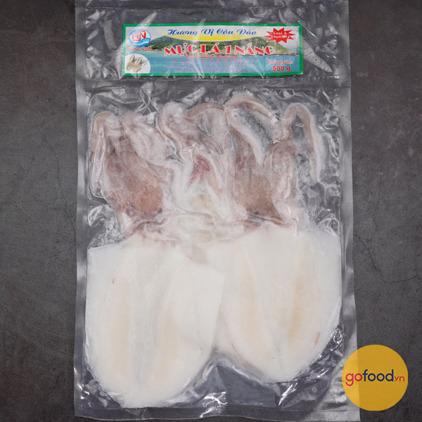 Mực lá một nắng Côn Đảo loại A 500 gram