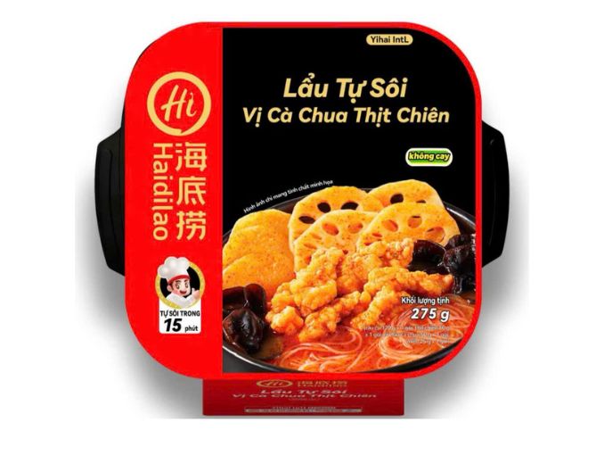 Lẩu tự sôi Haidilao