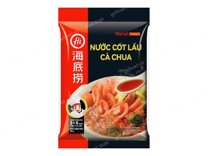 Nước cốt lẩu Haidilao vị Cà chua (200gr/gói)