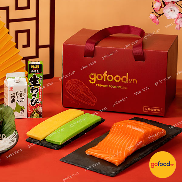 Quà Tết Bình An - Sashimi Nhật Bản