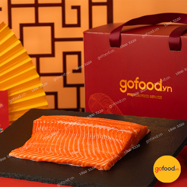 Quà Tết Cát Tường - Cá hồi Nauy tươi