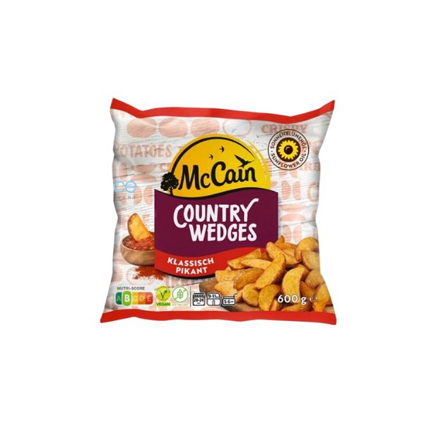Khoai tây cắt múi to gói 600gr - McCain Western Wedges