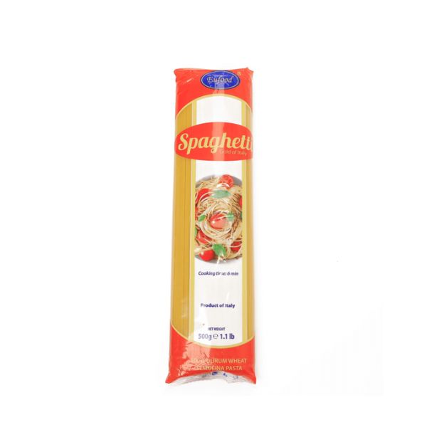 Mỳ Spaghetti Eufood Đỏ 500g