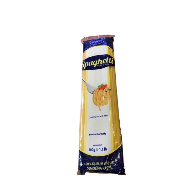 Mỳ Spaghetti Eufood Xanh 500g