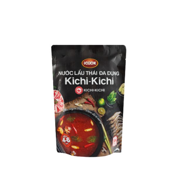 Nước lẩu thái đa dụng Kichi Kichi 1lít/gói