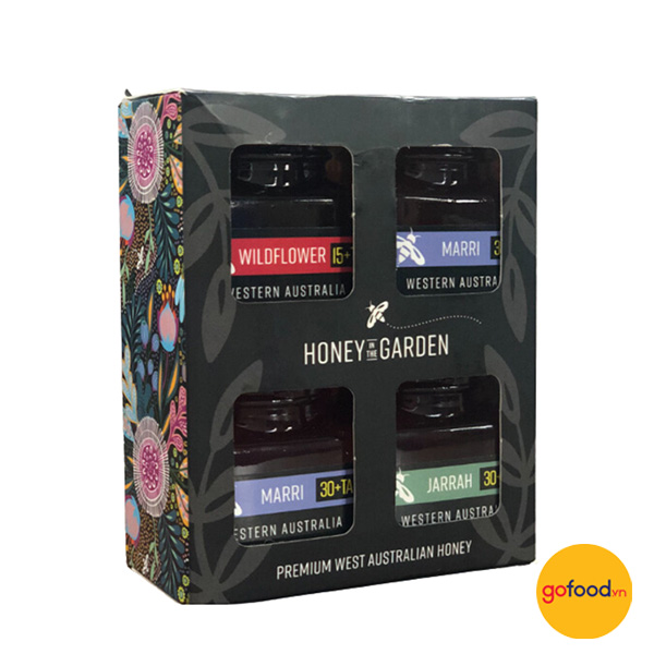 Mật ong Classic Gift Box 4x75g (Glass)