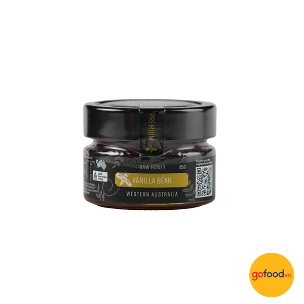 Mật ong Vanilla Bean 165gr (Glass)