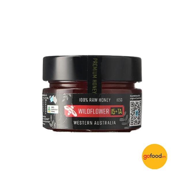 Mật ong Wildflower 15+ TA 165gr (Glass)