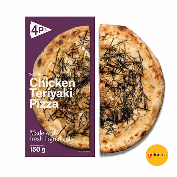 4P's Half Pizza Napoli Teriyaki Chicken