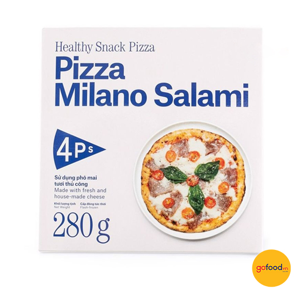 4P's Pizza Napoli Milano Salami 23cm
