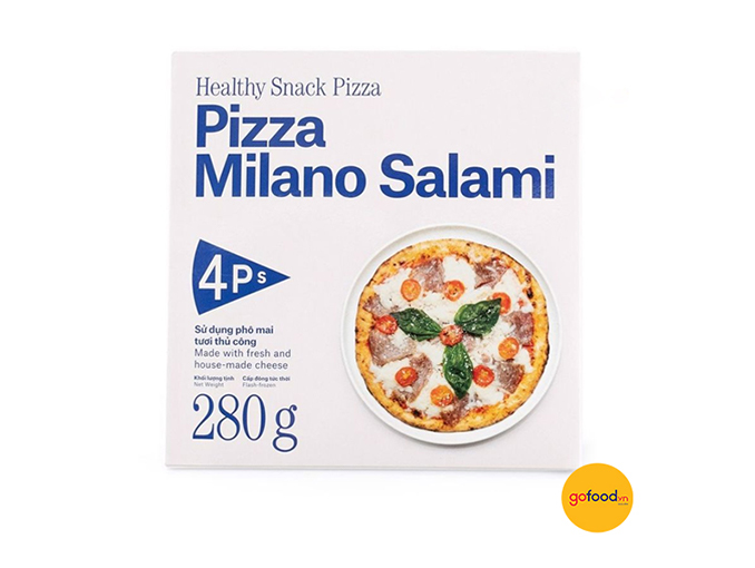 4P's Pizza Napoli Milano Salami 23cm