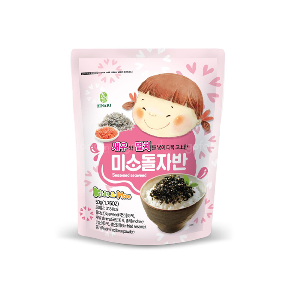 Rong biển em bé cười tôm và cá cơm gói 50gr