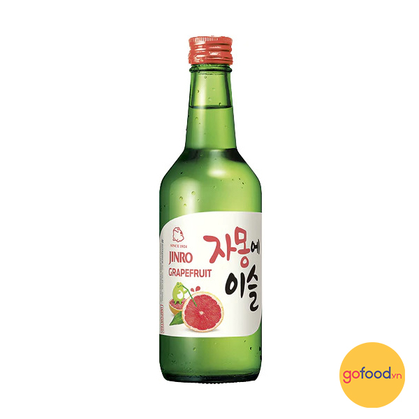 Rượu Soju hoa quả (bưởi chùm)