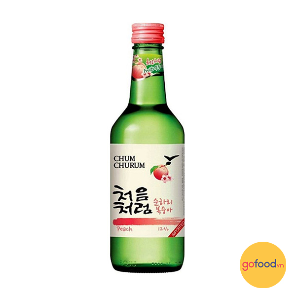 Rượu Soju hoa quả Chum Churum (vị đào)