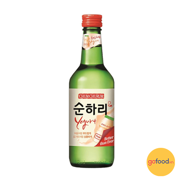 Rượu Soju hoa quả Chum Churum (vị Yogurt)