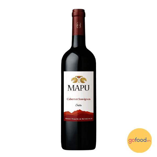 Vang đỏ Chile Baron Philippe de Rothschild Mapu